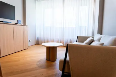 TV/Unterhaltungsangebot in der Unterkunft Design Apartment Bad Aussee