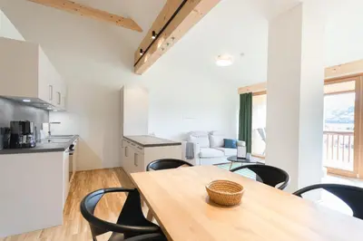 Grundriss der Unterkunft Haus Weigt - Appartement das Grüne