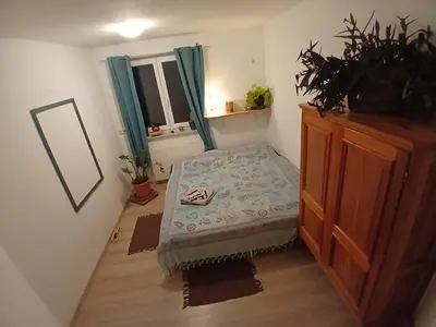 Ein Bett oder Betten in einem Zimmer der Unterkunft Zimmer im Salzkammergut