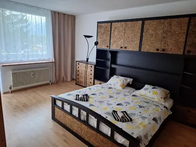 Ein Bett oder Betten in einem Zimmer der Unterkunft Dachstein Apartments - Bad Mitterndorf