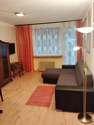 Ein Sitzbereich in der Unterkunft Dachstein Apartments - Bad Mitterndorf