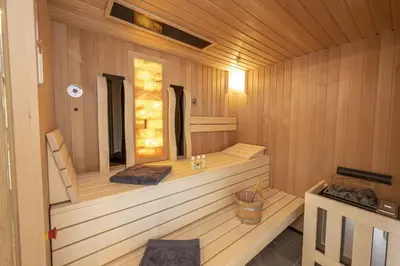 Ein Badezimmer in der Unterkunft AAF - Comfort Chalet Bergzeit