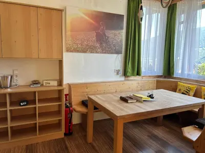 Kaffee-/Teezubehör in der Unterkunft Pferdeblick Hütte