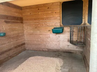 Grundriss der Unterkunft Pferdeblick Hütte