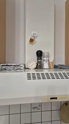 Küche/Küchenzeile in der Unterkunft Villa Ohrenstein - Komfort Suite