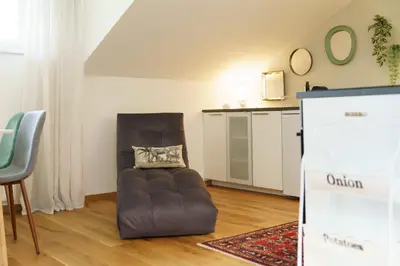 Küche/Küchenzeile in der Unterkunft Casa Mia Tiny