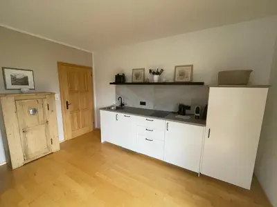 Küche/Küchenzeile in der Unterkunft Ferienwohnung Elisabeth