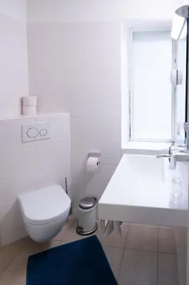 Ein Badezimmer in der Unterkunft Guesthouse Fuschlsee