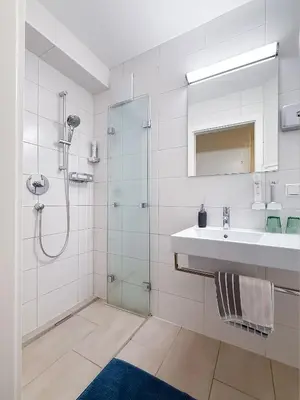 Ein Badezimmer in der Unterkunft Guesthouse Fuschlsee