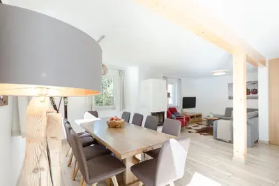 TV/Unterhaltungsangebot in der Unterkunft Chalet Aineck Snowwhite