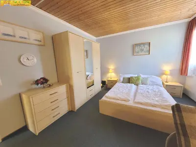 Ein Bett oder Betten in einem Zimmer der Unterkunft Apartment Almkogel