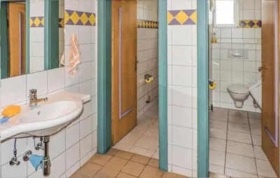 Ein Badezimmer in der Unterkunft Gut Ausgestattete Ferienw