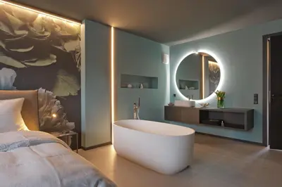 Ein Bett oder Betten in einem Zimmer der Unterkunft Z-Apartment Parkgasse