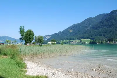 Naturlandschaft in der Nähe des Privatzimmers