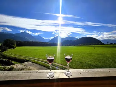 Naturlandschaft in der Nähe der Ferienwohnung