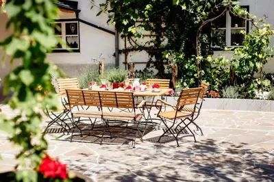 Ein Garten an der Unterkunft Lippingergut - 