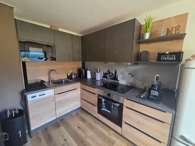 Küche/Küchenzeile in der Unterkunft Ferienhaus DaPfusterer