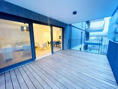 Ein Balkon oder eine Terrasse in der Unterkunft Ennstal-Homes