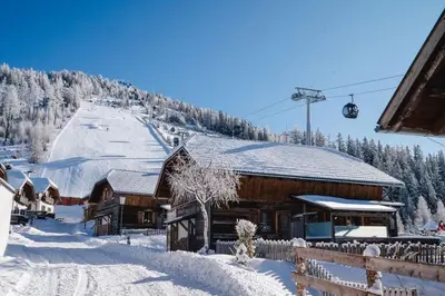 Almchalet am Katschberg im Winter