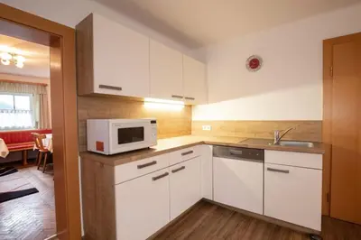 Küche/Küchenzeile in der Unterkunft Ferienhaus Lacknerhof