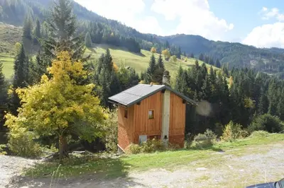 Naturlandschaft in der Nähe des Ferienhauses