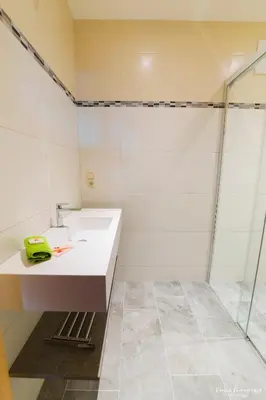 Ein Badezimmer in der Unterkunft Feriengut Linortner