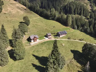 Naturlandschaft in der Nähe des Chalets