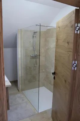 Ein Badezimmer in der Unterkunft Panorama Loft Bad Aussee