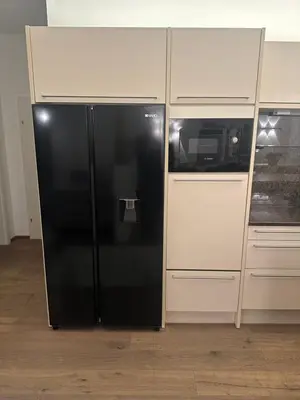 Küche/Küchenzeile in der Unterkunft Leos Suite Appartement