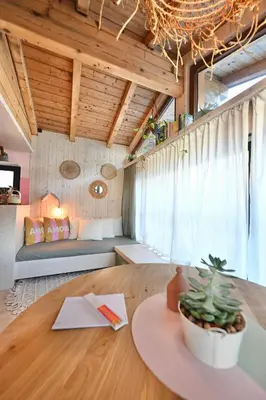 TV/Unterhaltungsangebot in der Unterkunft Garden Apartment