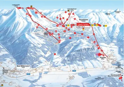 Soul & Summit Tauplitz - Bergblick, Spa & Skilift nah im Winter