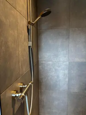 Ein Badezimmer in der Unterkunft Appartement GLÜCKSVOGEL