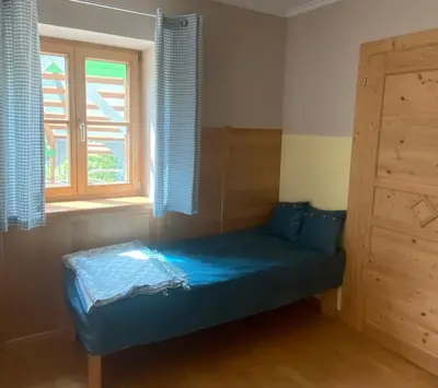 Ein Bett oder Betten in einem Zimmer der Unterkunft Lammerergut