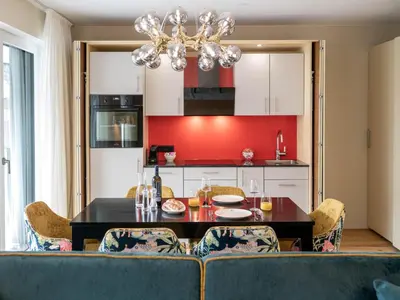 Küche/Küchenzeile in der Unterkunft Amadeus Private Residences Schladming