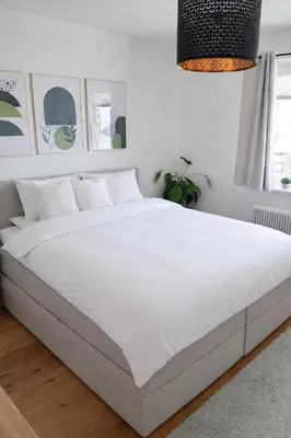 Ein Bett oder Betten in einem Zimmer der Unterkunft Das Litzldorf