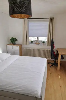 Ein Bett oder Betten in einem Zimmer der Unterkunft Das Litzldorf