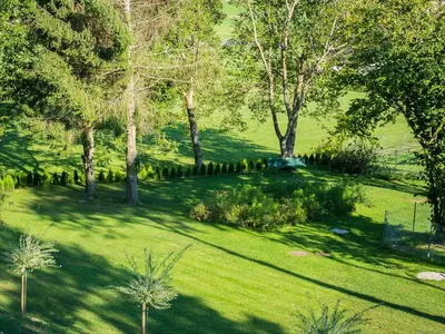 Ein Garten an der Unterkunft Siri's Einkehr