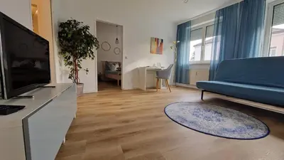 TV/Unterhaltungsangebot in der Unterkunft Apartment in Schwanenstadt