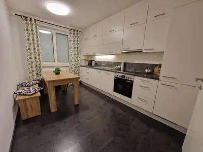 Küche/Küchenzeile in der Unterkunft Apartment in Schwanenstadt