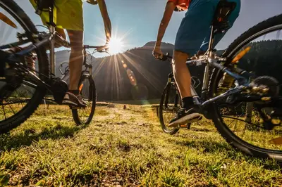 Radfahren an der Unterkunft Schmiedlehenalm oder in der Nähe