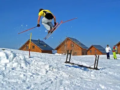 Skifahren im Ferienhaus oder in der Nähe