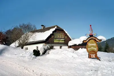 Hoamatlhütte im Winter