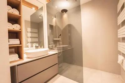 Ein Badezimmer in der Unterkunft Nestzeit