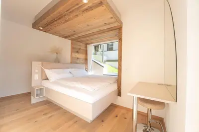 Ein Bett oder Betten in einem Zimmer der Unterkunft Nestzeit