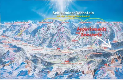 Naturlandschaft in der Nähe der Ferienwohnung