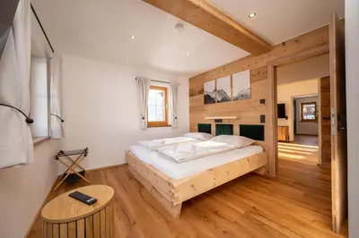 Ein Bett oder Betten in einem Zimmer der Unterkunft Apartments Kressl