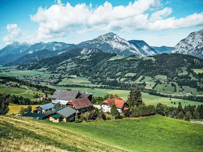 Naturlandschaft in der Nähe des Ferienhauses