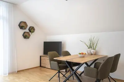TV/Unterhaltungsangebot in der Unterkunft Murleben Appartements