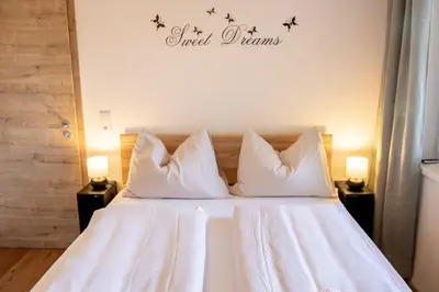 Ein Bett oder Betten in einem Zimmer der Unterkunft Urlaubsplatzl Bella