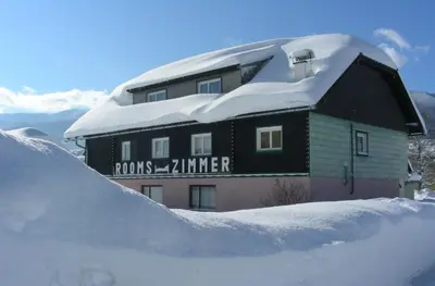 Haus Zink im Winter
